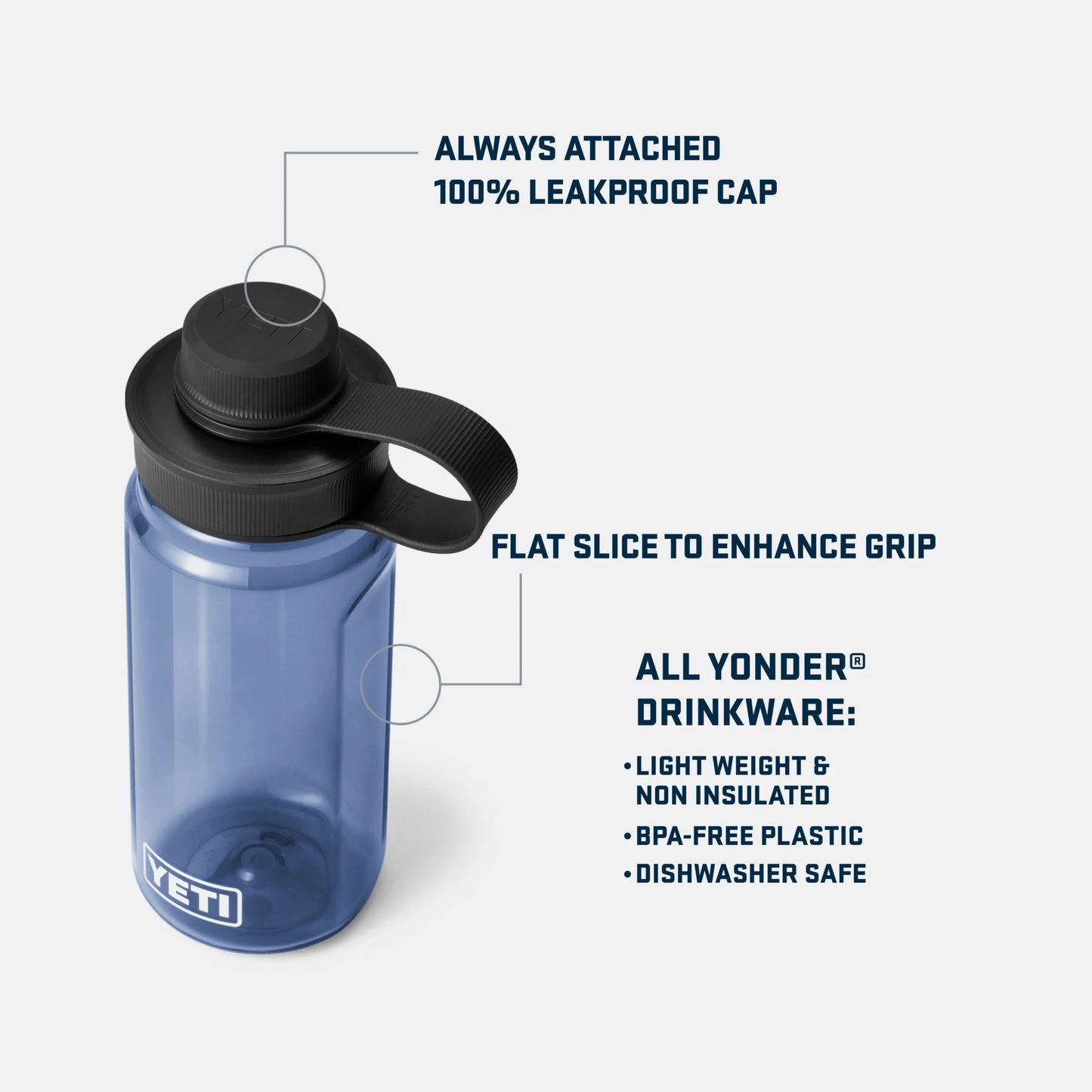 600 mL / 20 oz Water Bottle - US 8916