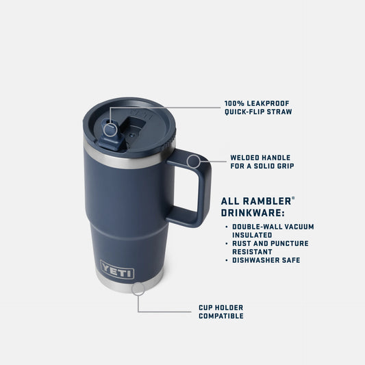 20 oz Travel Straw Mug - US 3622