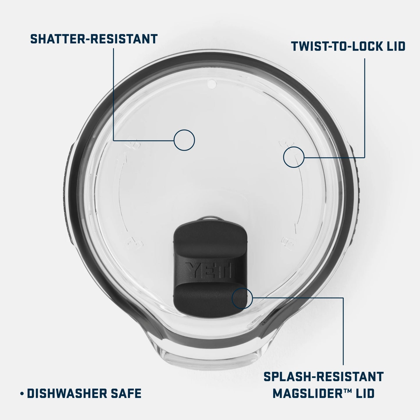 64 oz Twist-To-Lock MagSlider™ Pitcher Lid - US 7991
