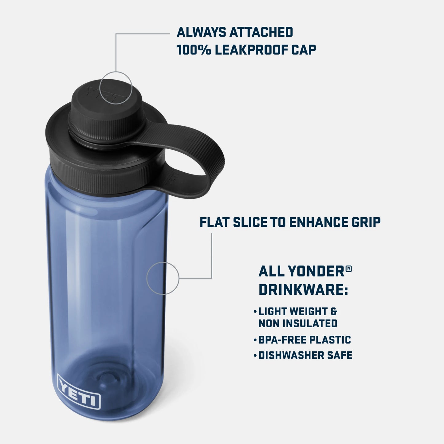 750 mL / 25 oz Water Bottle - US 9151