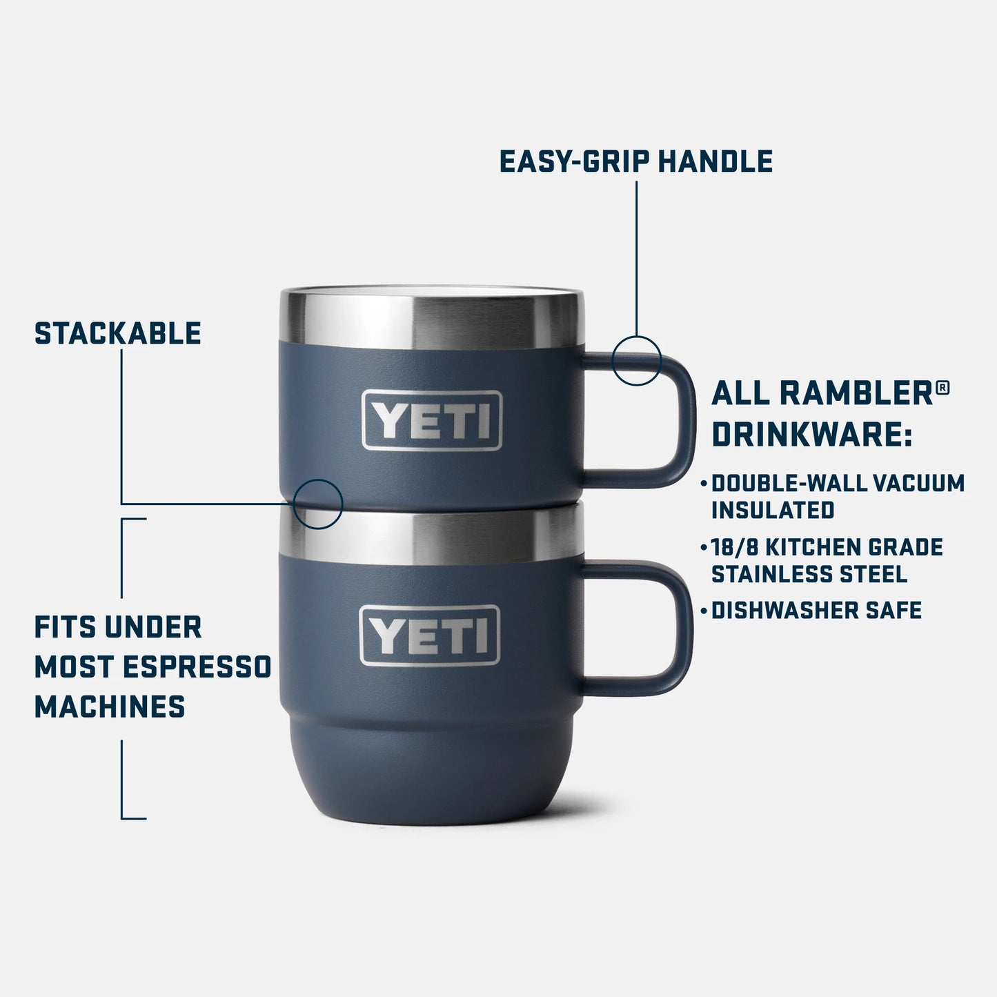 6 oz Stackable Mugs - US 3817