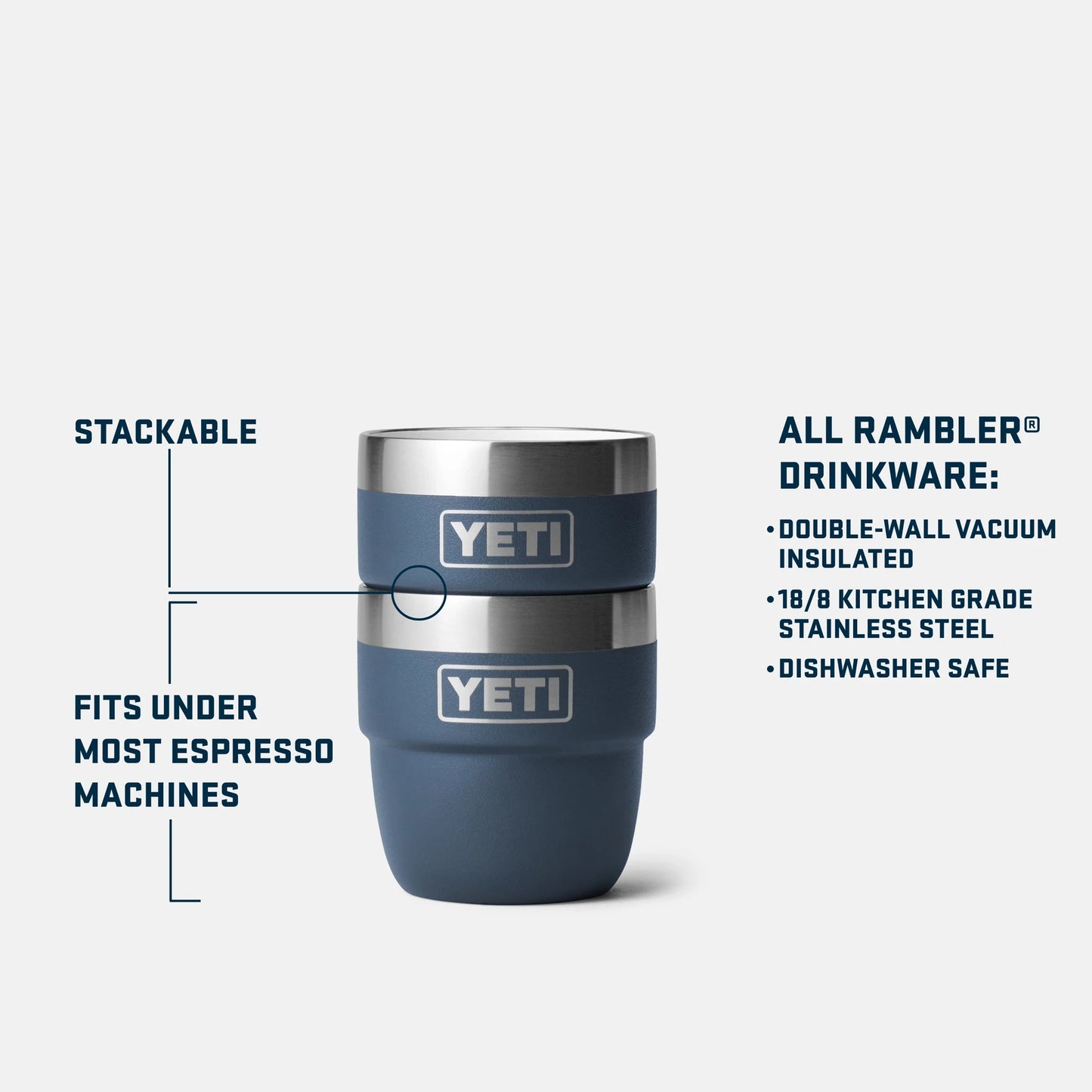 4 oz Stackable Cups - US 3570