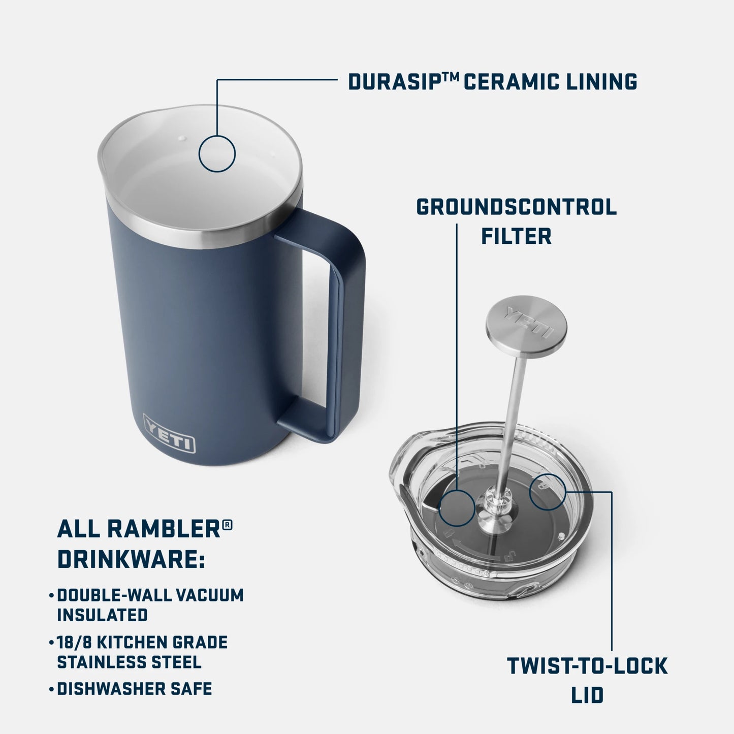 34 oz French Press - US 9506