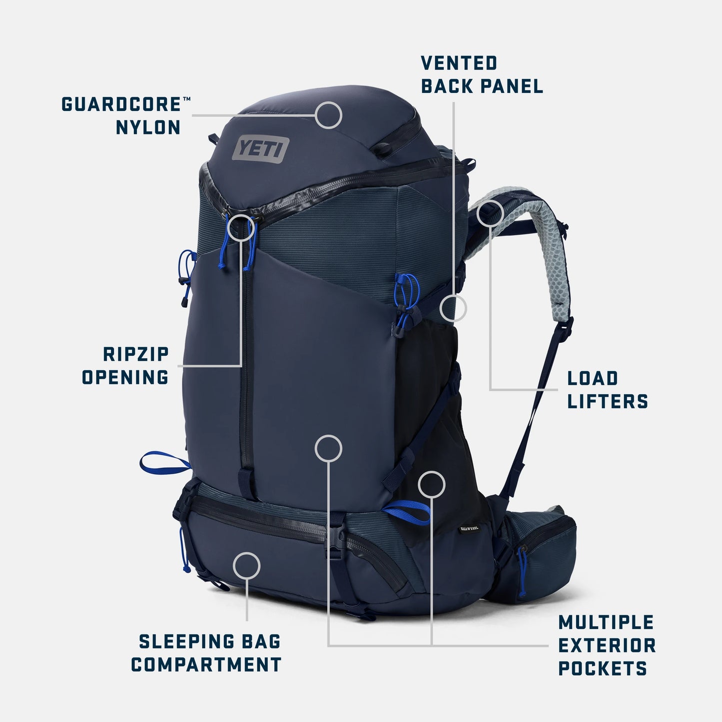 60L Women's Hiking Pack - US 5459