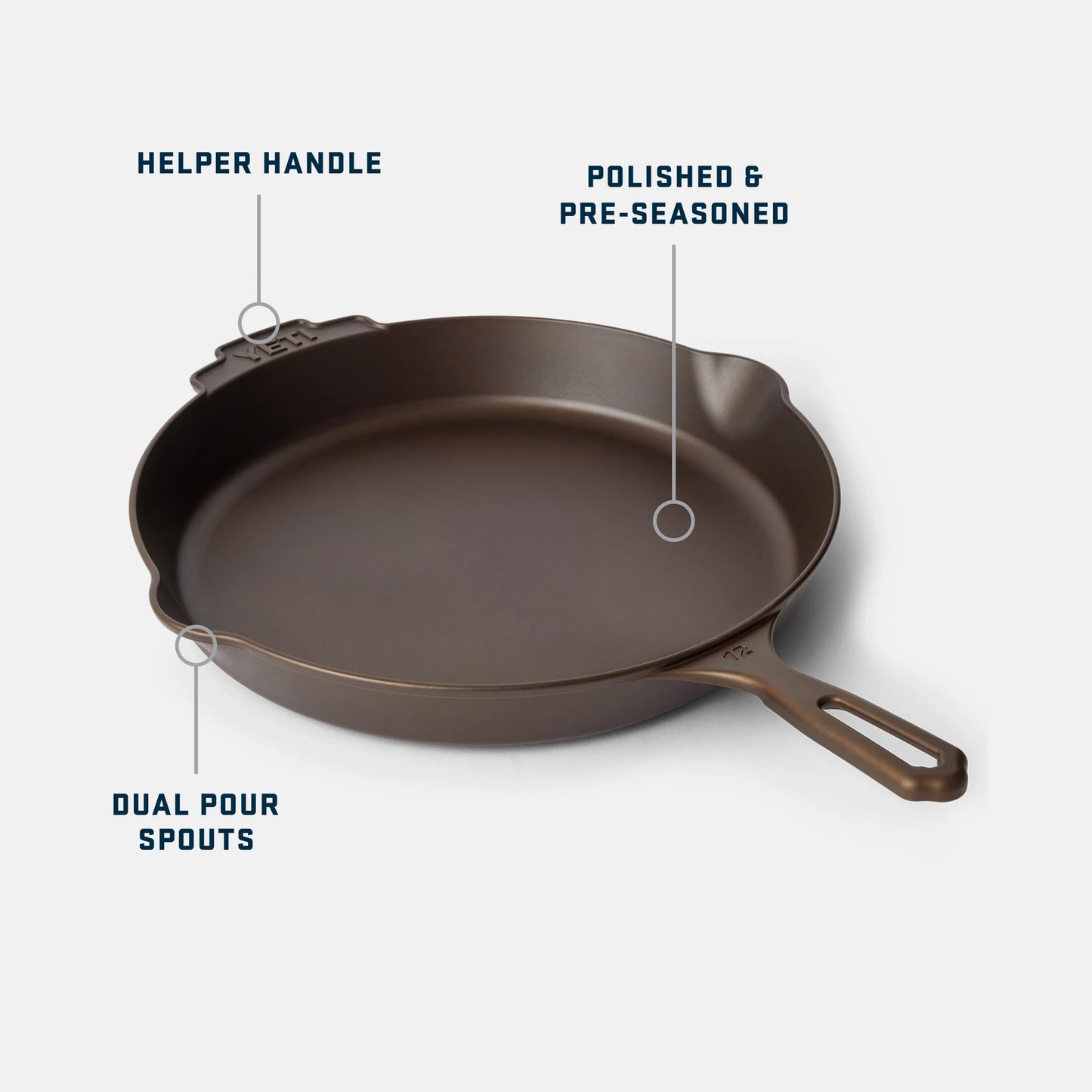 Cast Iron Skillet 12 - US 6601