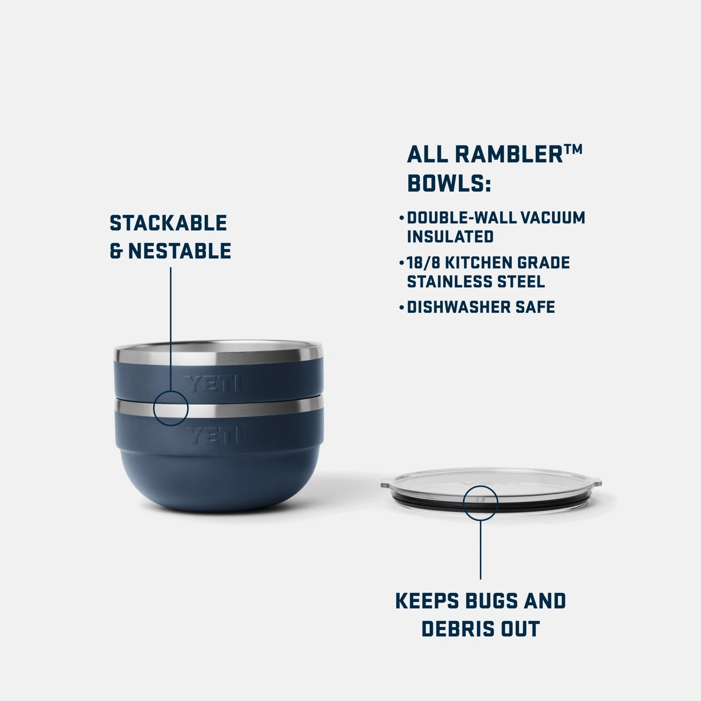 Insulated Bowl Set - US 7454