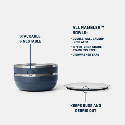 3.6 QT Insulated Low Bowl - US 9653