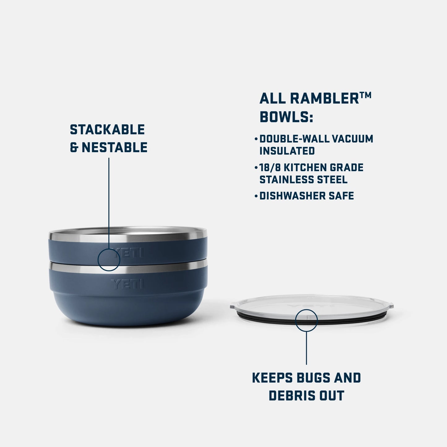 3.6 QT Insulated Low Bowl - US 1887