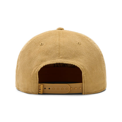 Corduroy Flat Brim Rope Hat - US 5868