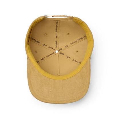 Corduroy Flat Brim Rope Hat - US 5868